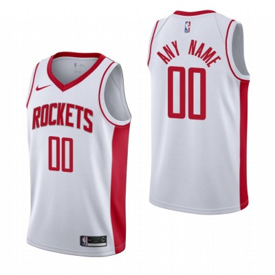 Houston Rockets Custom Men's 2019 20 Association Edition White Stitched NBA Jersey